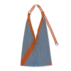 Pleated Recycled Polyester Y Bag