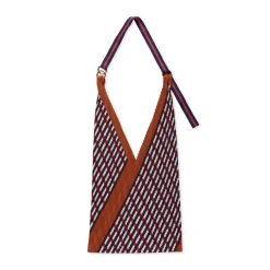Pleated Recycled Polyester Y Bag