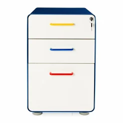 Poppin Stow 3-Drawer File Cabinet