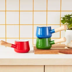 Porcelain Enamel Milk Pan