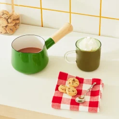 Porcelain Enamel Milk Pan