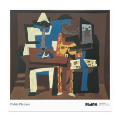 Poster Picasso: Three Musicians
