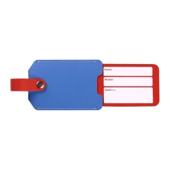 Primary Recycled Leather Luggage Tag
