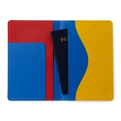 Primary Recycled Leather Passport Case