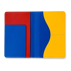 Primary Recycled Leather Passport Case
