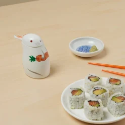 Rabbit Porcelain Soy Sauce Dispenser