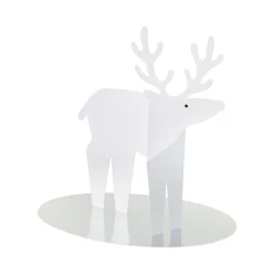 Reindeer on Pond Holiday Pop-Up Cards - Set of 8