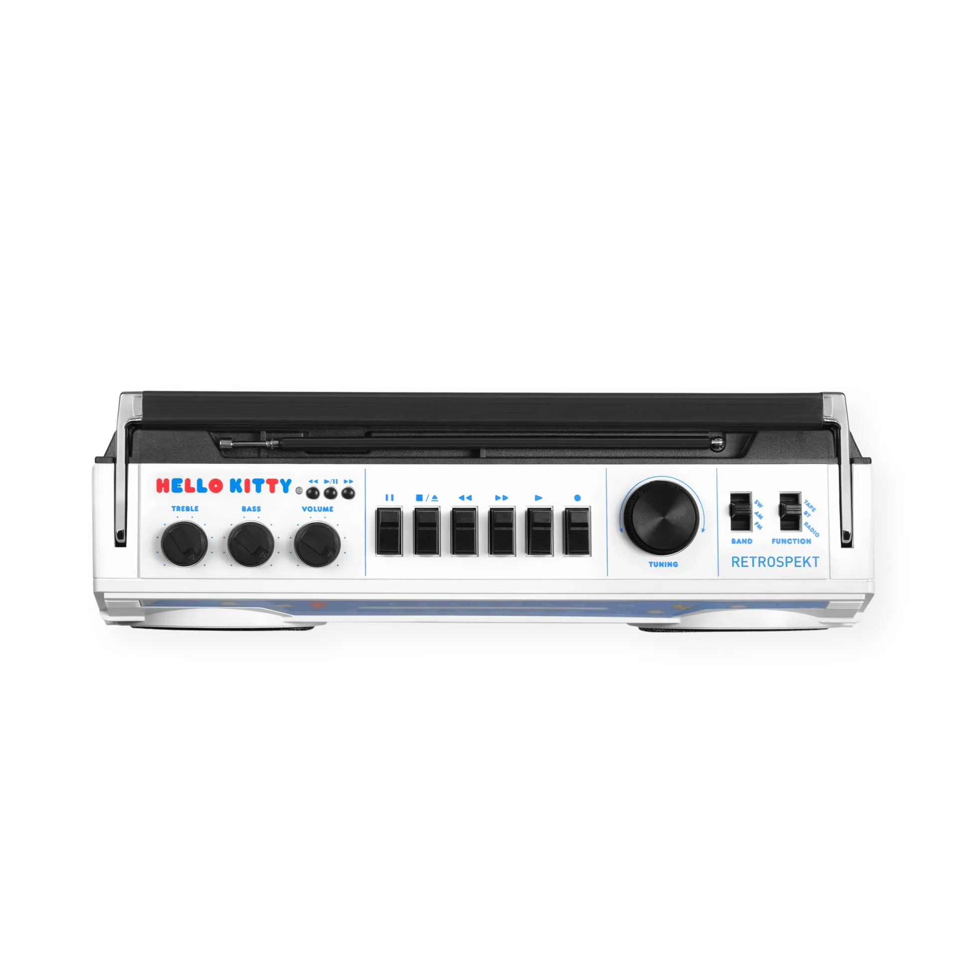 Retrospekt Hello Kitty BX-85 Bluetooth Cassette Player Boombox