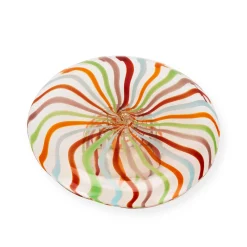 Reversible Cake Stand/Chip & Dip Glass Platter