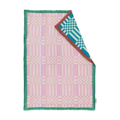 Reversible Cotton Quilt Throw