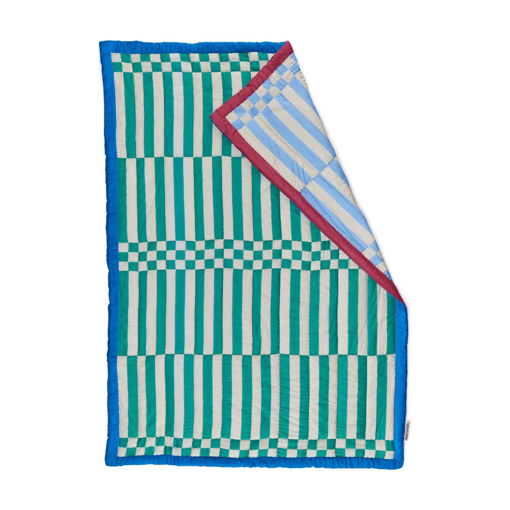 Reversible Cotton Quilt Throw