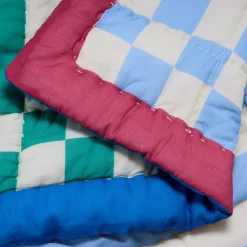 Reversible Cotton Quilt Throw
