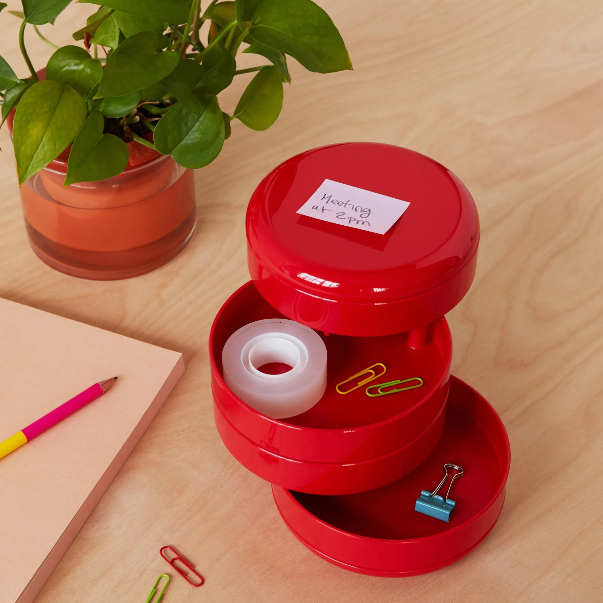 Rexite Multiplor Rotating Desk Organizer