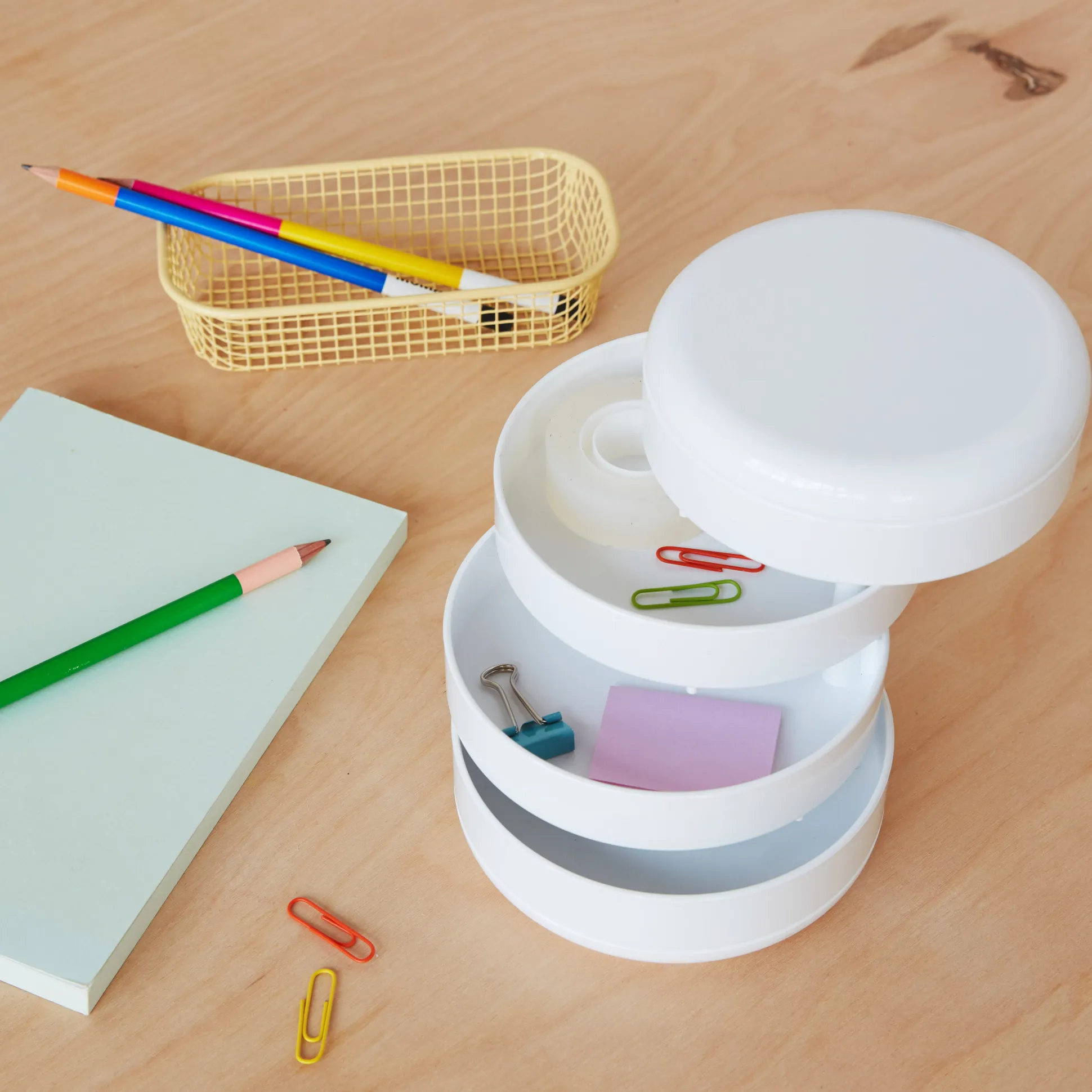 Rexite Multiplor Rotating Desk Organizer