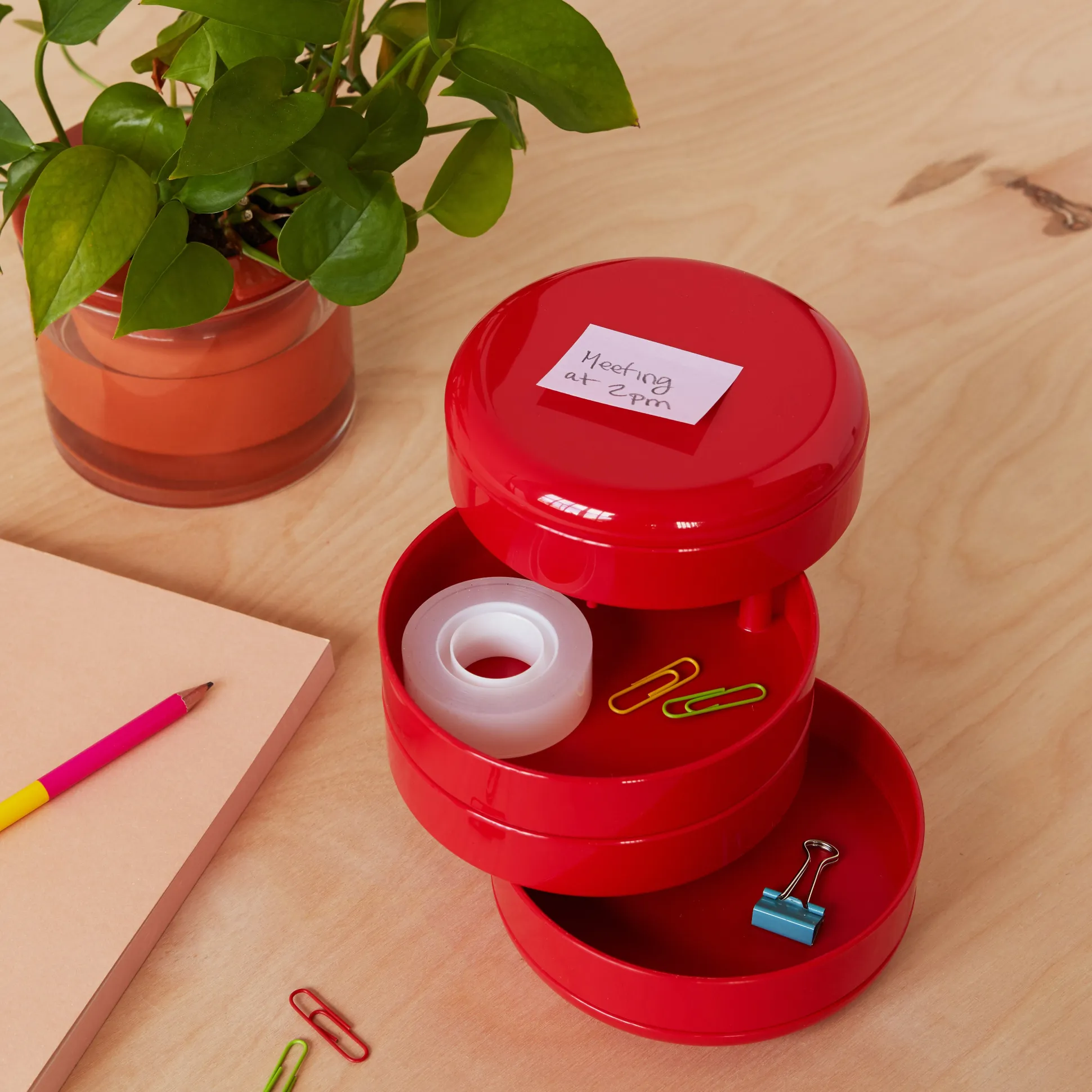 Rexite Multiplor Rotating Desk Organizer