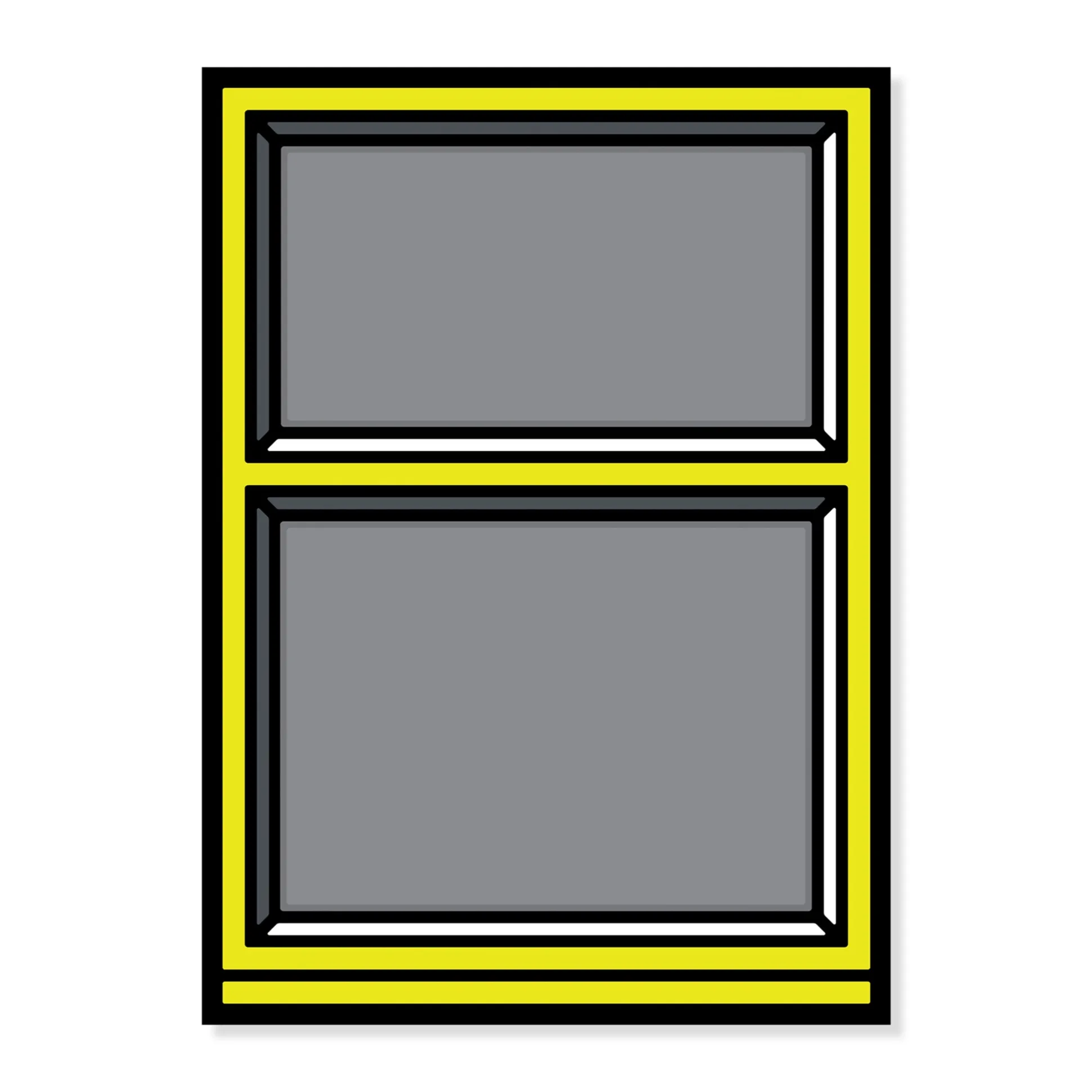 Richard Woods Window 02 Framed Poster
