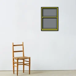 Richard Woods Window 02 Framed Poster