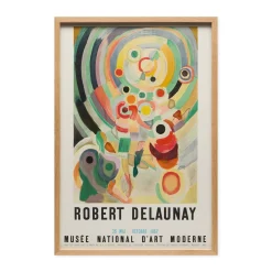 Robert Delaunay Exposition 57 Framed Poster