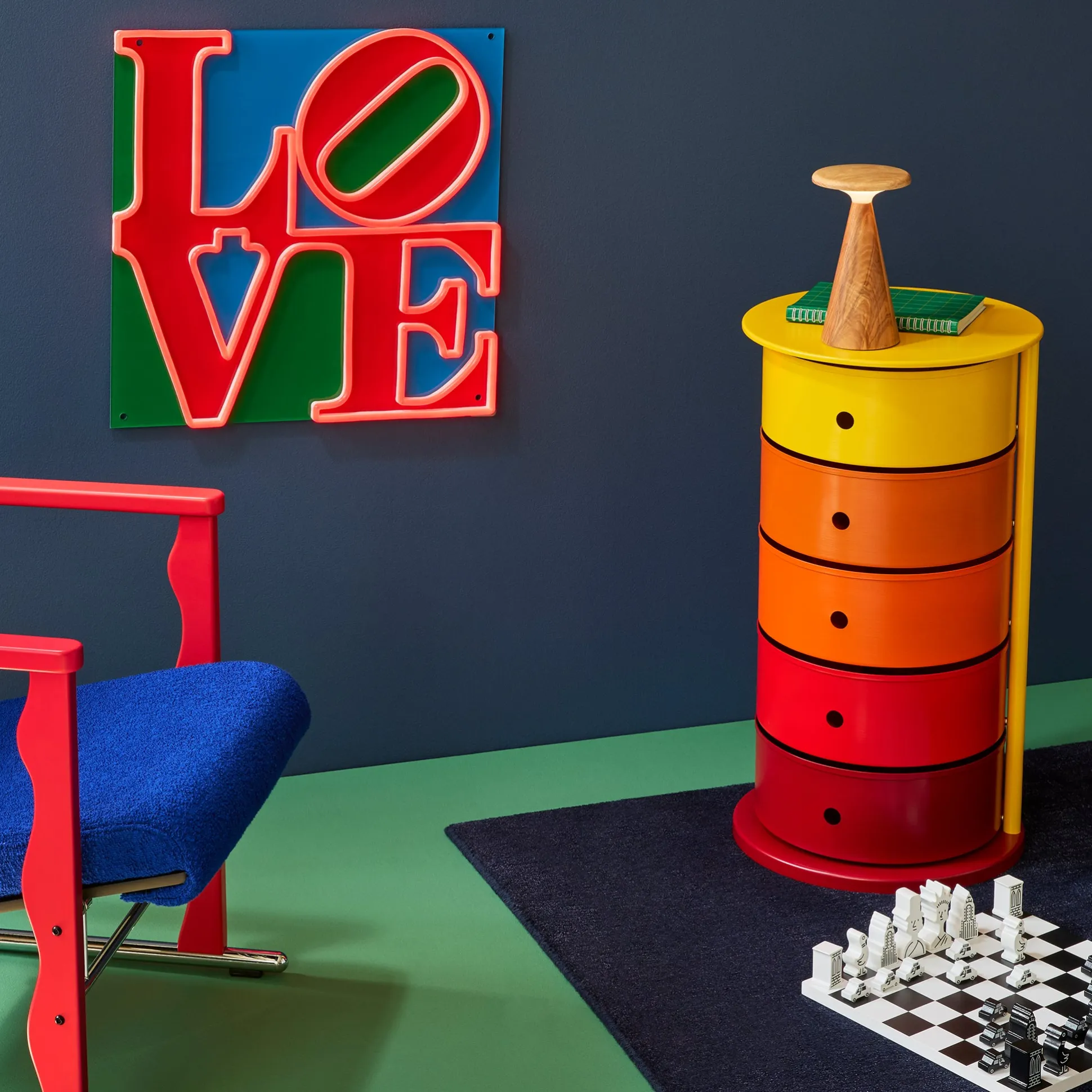 Robert Indiana LOVE Neon Sign