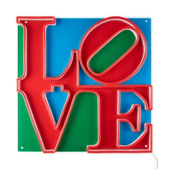 Robert Indiana LOVE Neon Sign
