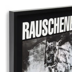 Robert Rauschenberg Night Shades & Urban Bourbons Framed Poster