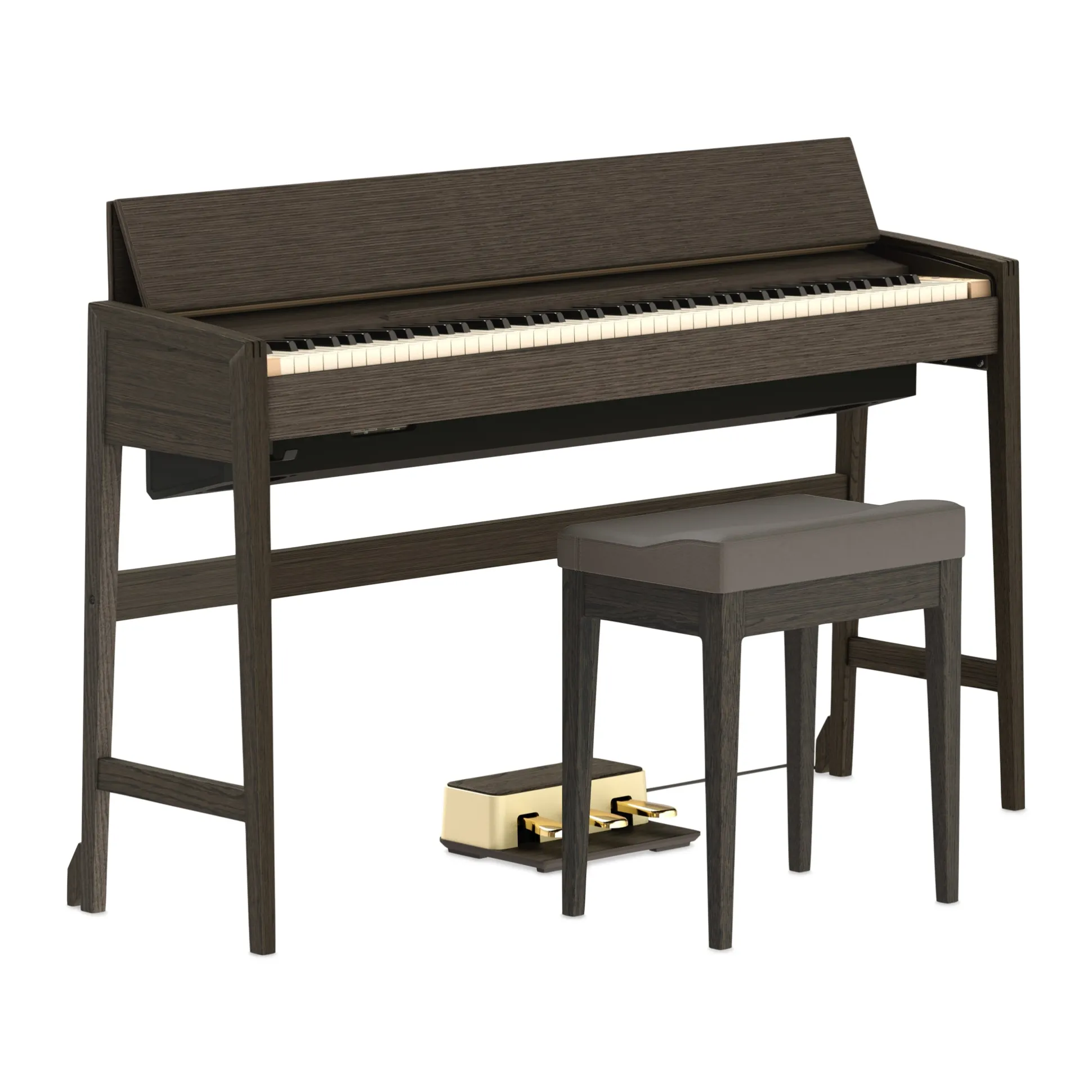 Roland Kiyola Piano KF-25 in Smoked Oak