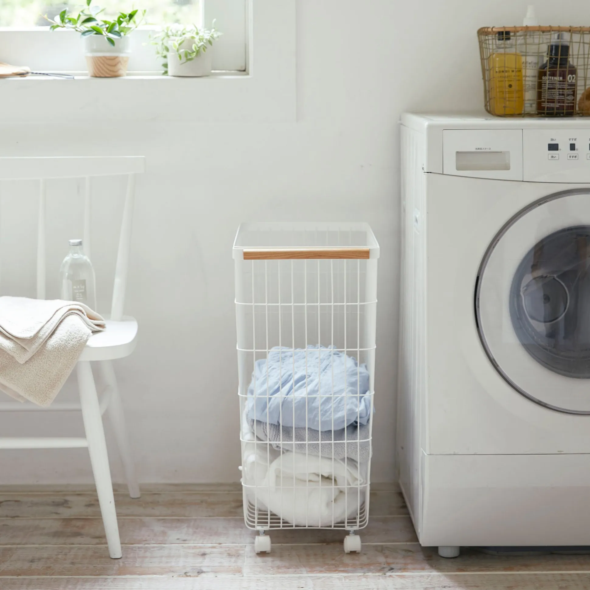 Rolling Laundry Basket