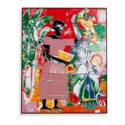 Romare Bearden: In the Garden (from the Portfolio: Prevalence of Ritual), 1974 Framed Print