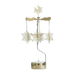 Rotating Snowstar Candle Holder