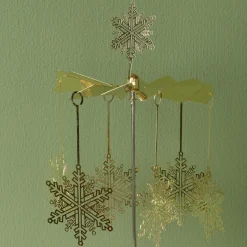 Rotating Snowstar Candle Holder