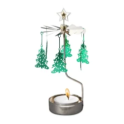 Rotating Tree Candle Holder