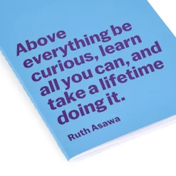 Ruth Asawa Quote Notebook
