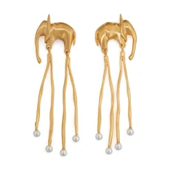 Salvador Dalí Gold-Plated Elephant Earrings