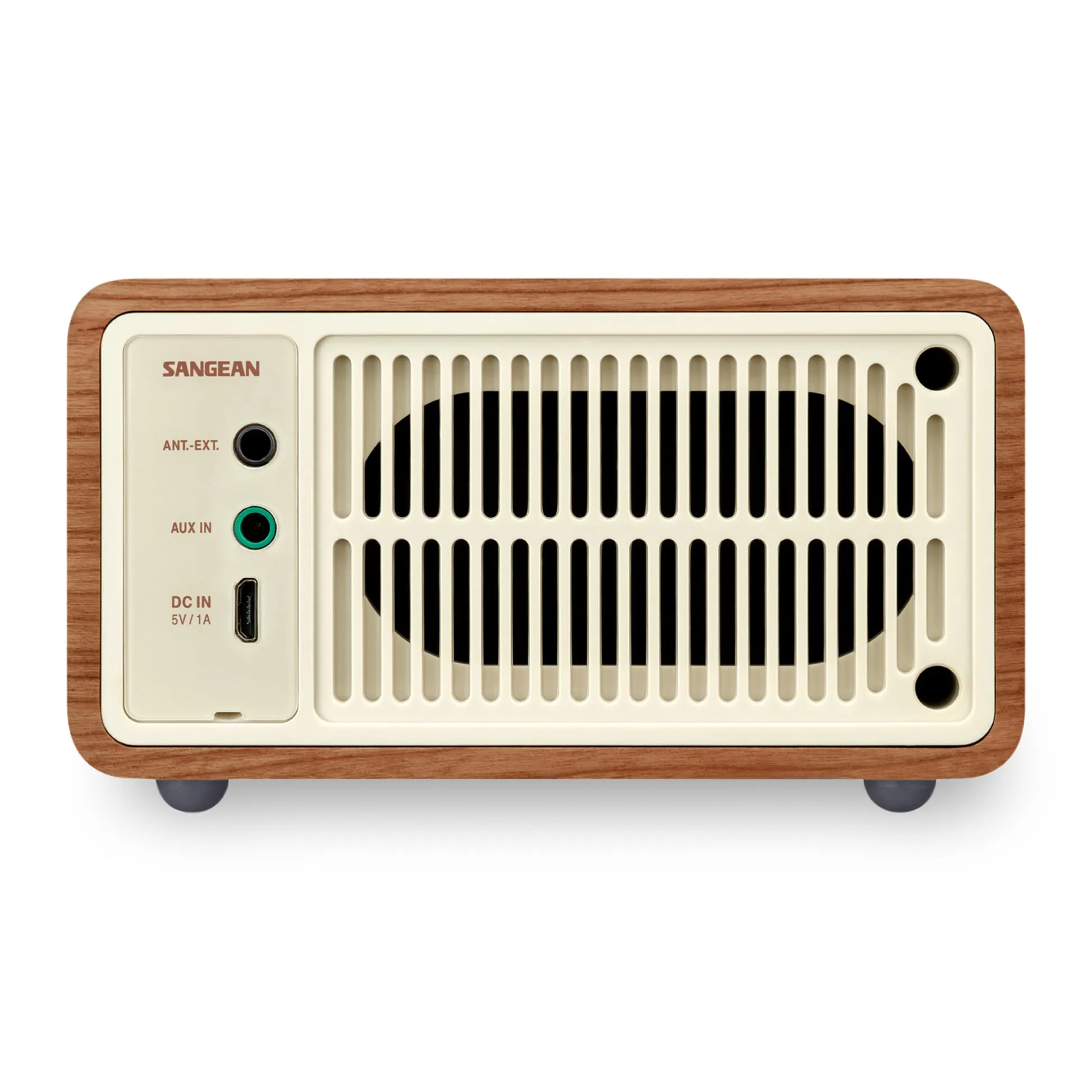 Sangean WR-7WL Bluetooth Speaker / FM Wooden Cabinet Radio
