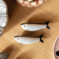 Sardine Salt & Pepper Shakers - Set of 2