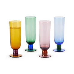 Saturn Glassware - Set of 4 - Champagne Set of 4