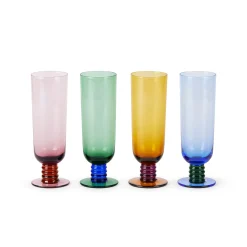 Saturn Glassware - Set of 4 - Champagne Set of 4
