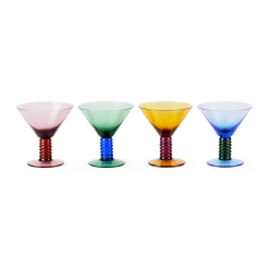 Saturn Glassware - Set of 4 - Martini Set of 4