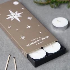 Scented Tea Light Candles - Set of 4