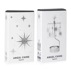 Silver Supernova Rotary Tea Light Candle Holder