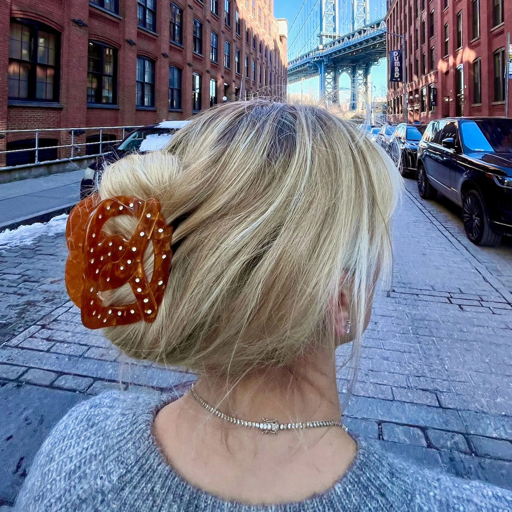 Solar Eclipse Hair Clip