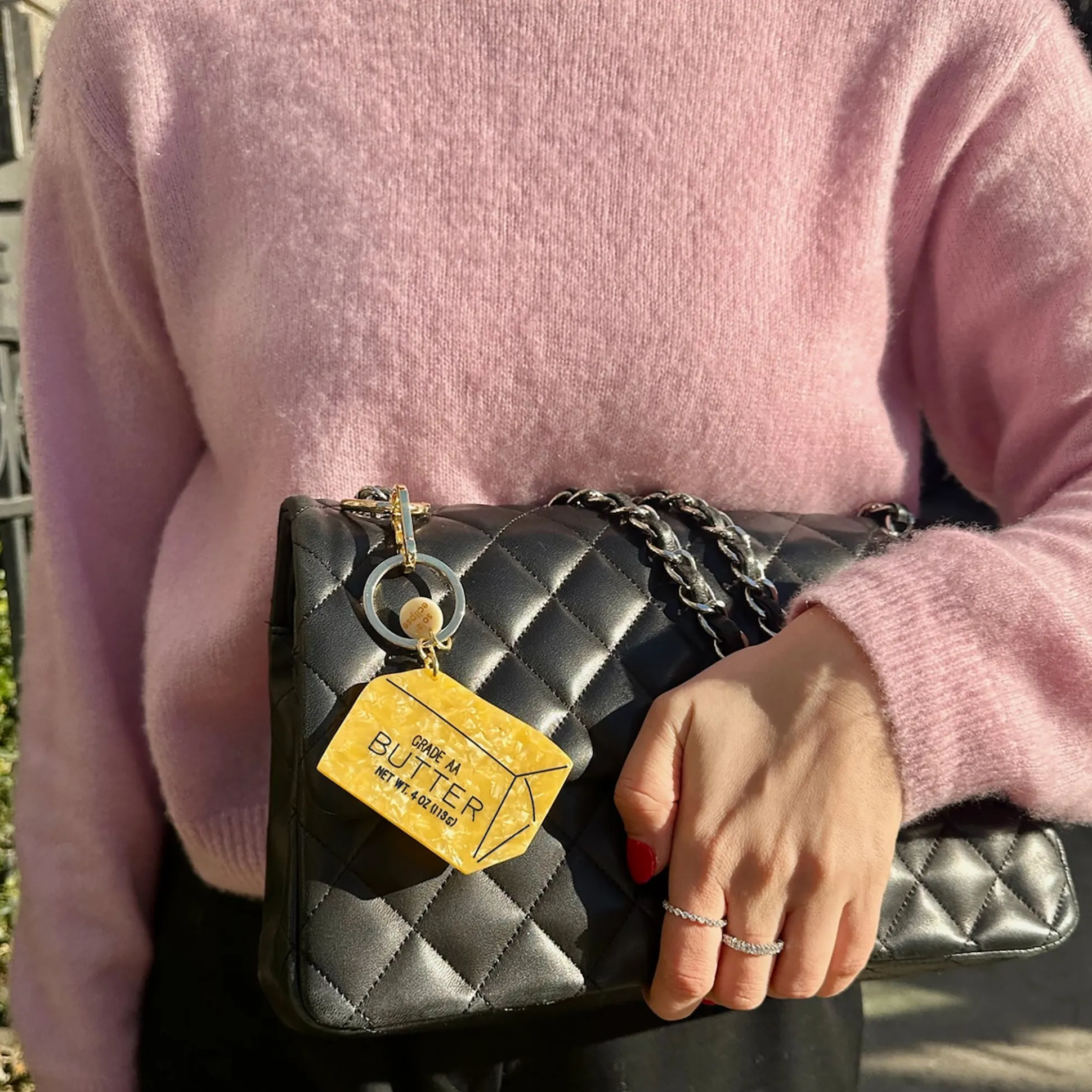 Solar Eclipse Keyring Bag Charm