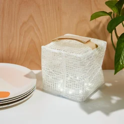 SolarPuff Outdoor Lamp - White