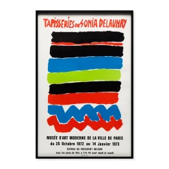Sonia Delaunay Tapisseries de Sonia Delaunay Framed Poster