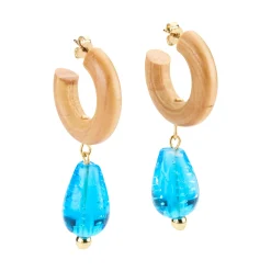 Sophie Monet Rain Hoop Earrings