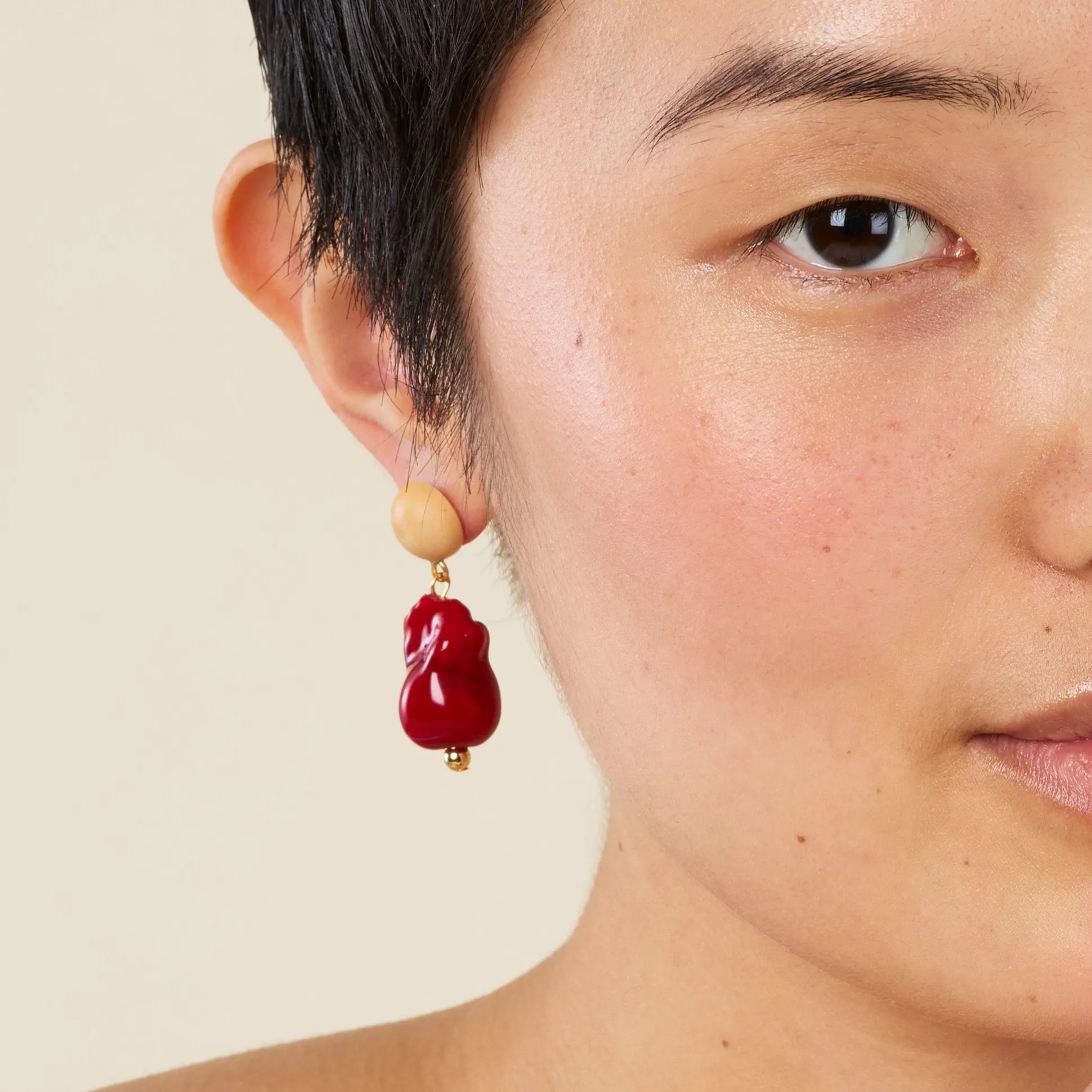 Sophie Monet Scarlet Earrings