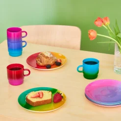 Spectrum Dinnerware - Dessert Plates S/6