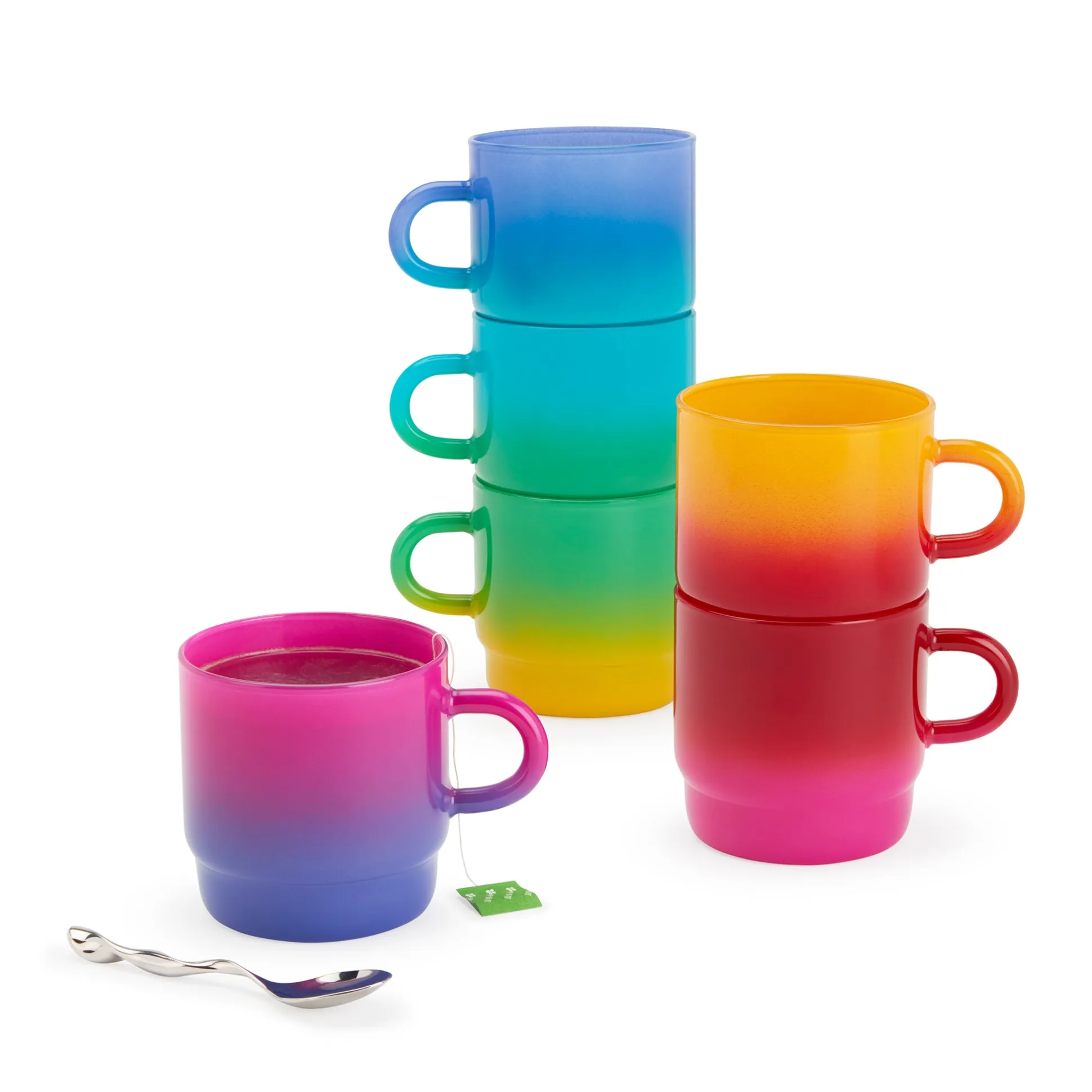 Spectrum Dinnerware - Mugs S/6