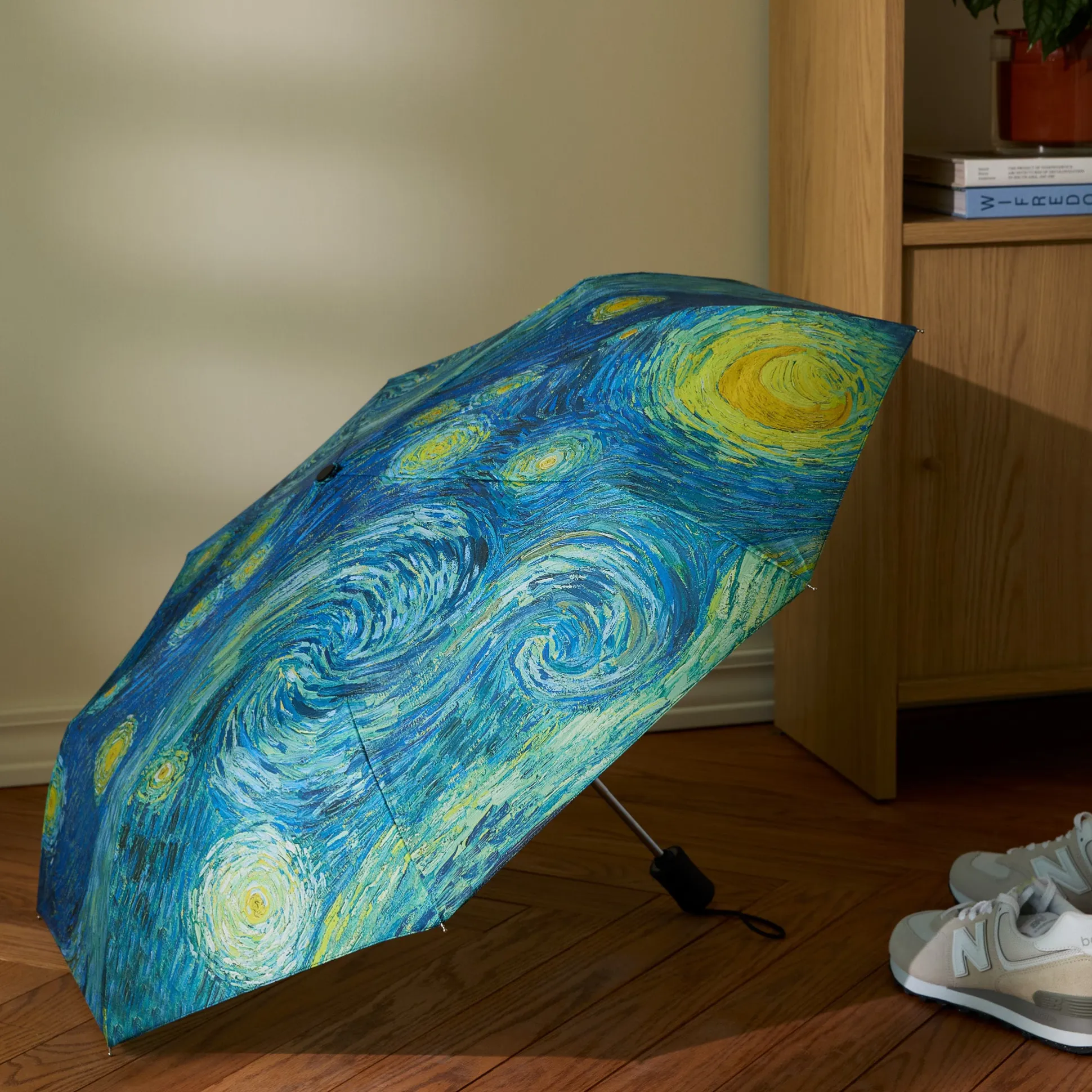 Starry Night Umbrella Collapsible