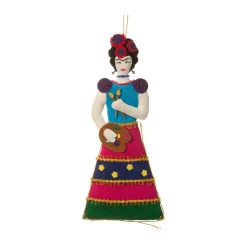 St. Nicolas Frida Kahlo Holiday Ornament